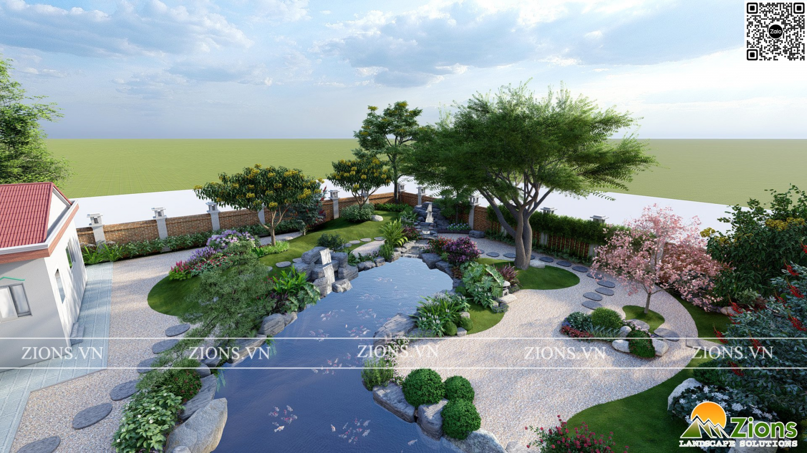 Thiết kế cảnh quan nhà thờ họ tại Thanh Hóa | Zion's Design